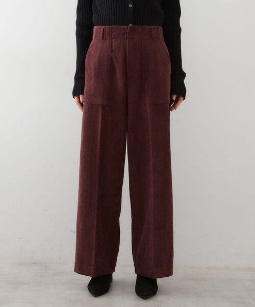 THE SHOP TK / ザ ショップ ティーケー パンツ | クラッシュベロアベーカーパンツ | 詳細13