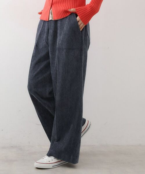 THE SHOP TK / ザ ショップ ティーケー パンツ | クラッシュベロアベーカーパンツ | 詳細5