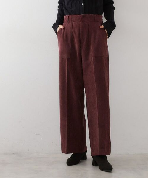 THE SHOP TK / ザ ショップ ティーケー パンツ | クラッシュベロアベーカーパンツ | 詳細9