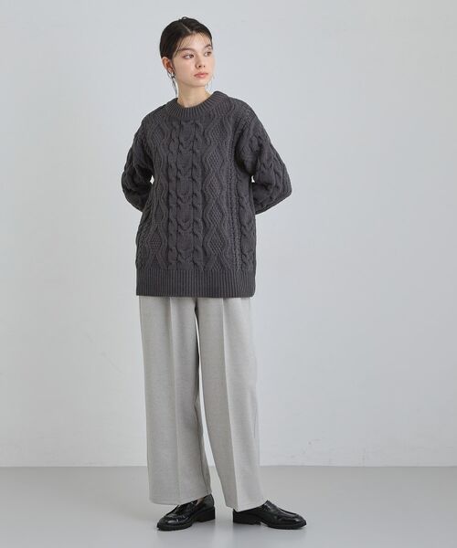 THE SHOP TK / ザ ショップ ティーケー パンツ | ピンタックワイドパンツ | 詳細7