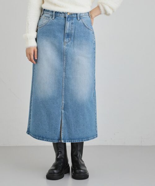 THE SHOP TK / ザ ショップ ティーケー デニムスカート | 【Lee】デニムスカート | 詳細1