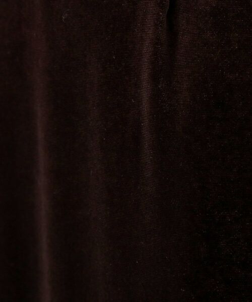 THE SHOP TK / ザ ショップ ティーケー ロング・マキシ丈スカート | ベロアナロースカート | 詳細8