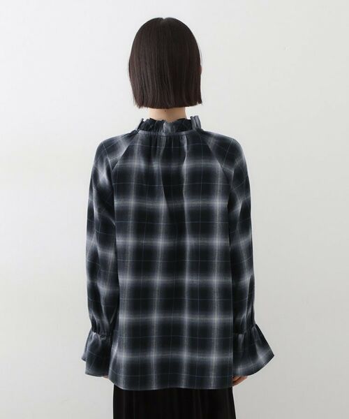 THE SHOP TK / ザ ショップ ティーケー シャツ・ブラウス | 起毛オンブレフリルブラウス | 詳細11