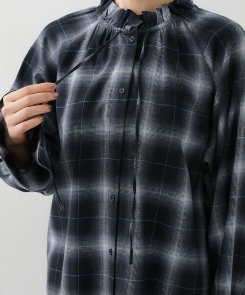 THE SHOP TK / ザ ショップ ティーケー シャツ・ブラウス | 起毛オンブレフリルブラウス | 詳細13