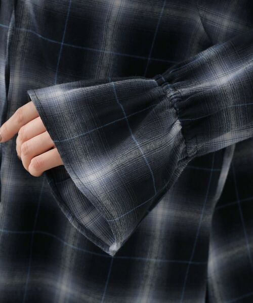 THE SHOP TK / ザ ショップ ティーケー シャツ・ブラウス | 起毛オンブレフリルブラウス | 詳細15