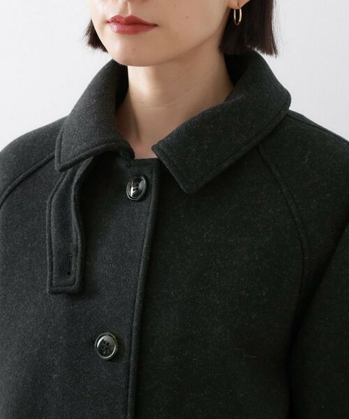 THE SHOP TK / ザ ショップ ティーケー その他アウター | ジャージメルトンスタンドカラーコート | 詳細13