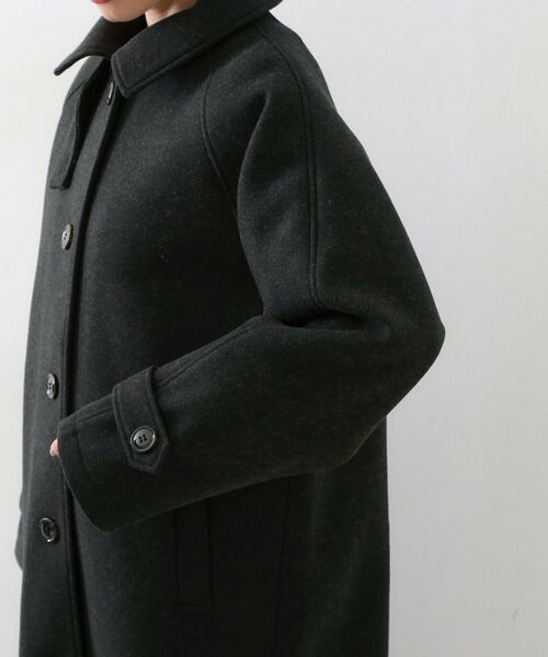 THE SHOP TK / ザ ショップ ティーケー その他アウター | ジャージメルトンスタンドカラーコート | 詳細15