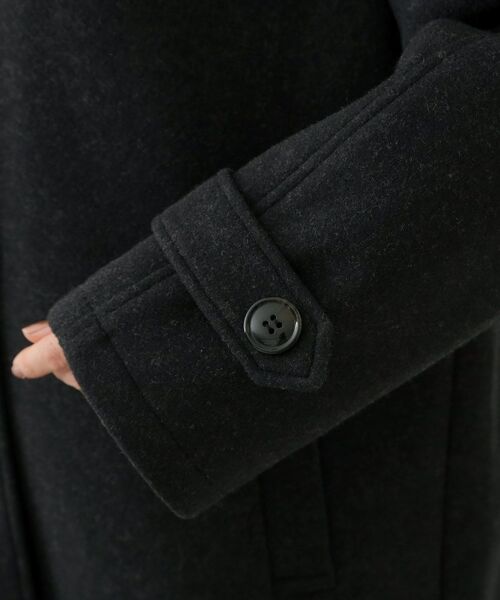 THE SHOP TK / ザ ショップ ティーケー その他アウター | ジャージメルトンスタンドカラーコート | 詳細16