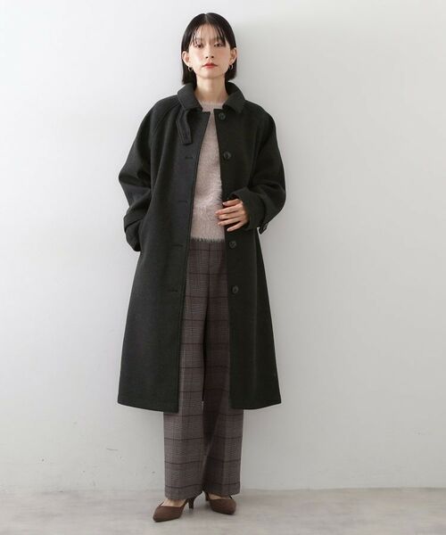 THE SHOP TK / ザ ショップ ティーケー その他アウター | ジャージメルトンスタンドカラーコート | 詳細2