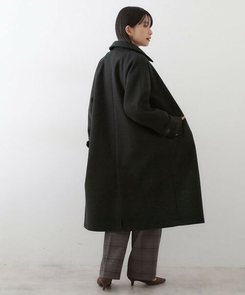 THE SHOP TK / ザ ショップ ティーケー その他アウター | ジャージメルトンスタンドカラーコート | 詳細3