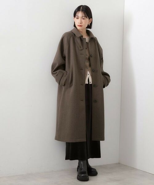 THE SHOP TK / ザ ショップ ティーケー その他アウター | ジャージメルトンスタンドカラーコート | 詳細7