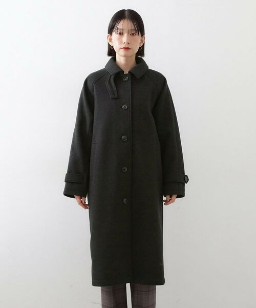 THE SHOP TK / ザ ショップ ティーケー その他アウター | ジャージメルトンスタンドカラーコート | 詳細9