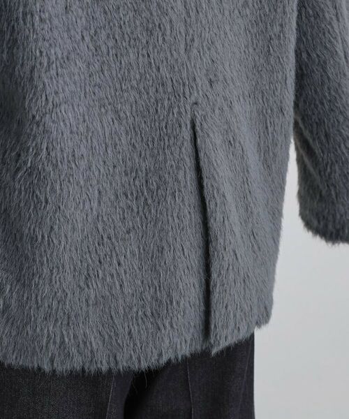 THE SHOP TK / ザ ショップ ティーケー その他アウター | 纏うだけで大人上品 シャギーチェスターハーフコート | 詳細16