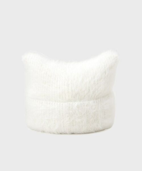 THE SHOP TK / ザ ショップ ティーケー ニットキャップ | シャギー猫耳ワッチ | 詳細3
