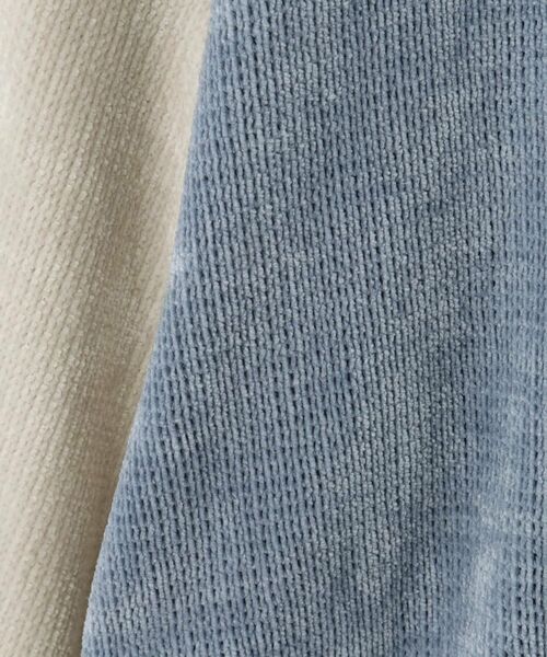 THE SHOP TK / ザ ショップ ティーケー カットソー | 【110-160】ベロアモールプルオーバー | 詳細10