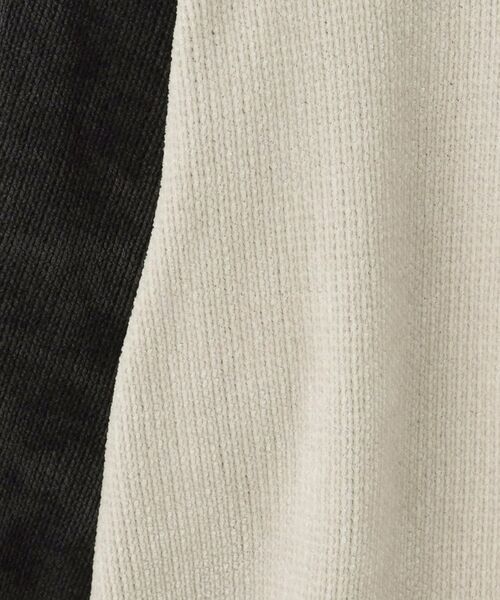 THE SHOP TK / ザ ショップ ティーケー カットソー | 【110-160】ベロアモールプルオーバー | 詳細11