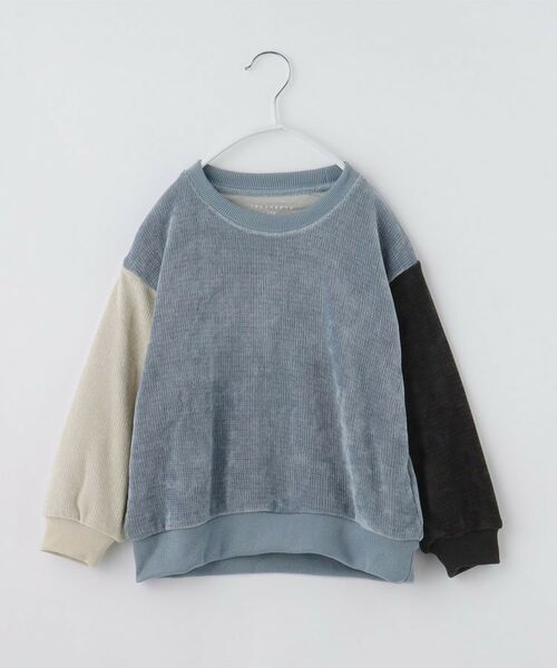 THE SHOP TK / ザ ショップ ティーケー カットソー | 【110-160】ベロアモールプルオーバー | 詳細5