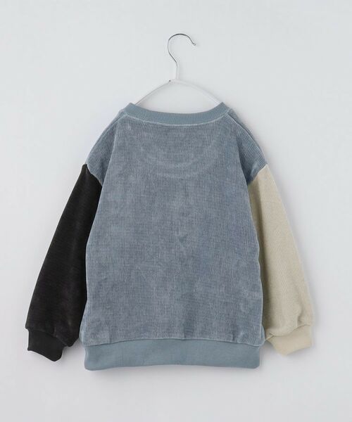 THE SHOP TK / ザ ショップ ティーケー カットソー | 【110-160】ベロアモールプルオーバー | 詳細6