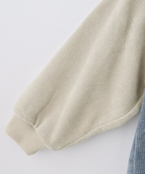 THE SHOP TK / ザ ショップ ティーケー カットソー | 【110-160】ベロアモールプルオーバー | 詳細8