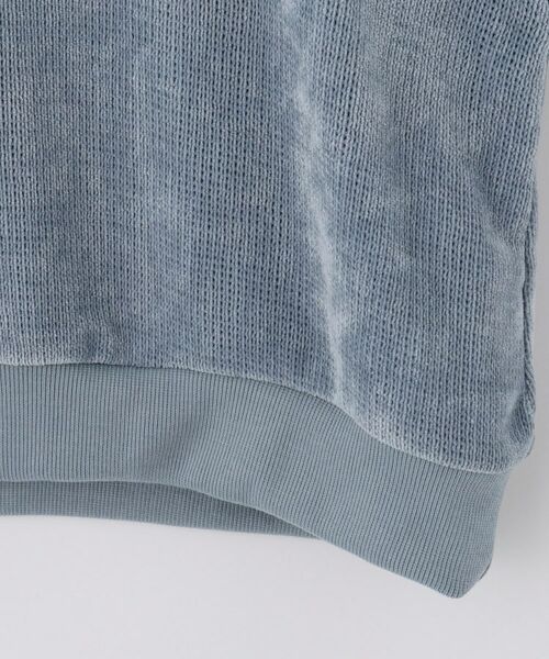 THE SHOP TK / ザ ショップ ティーケー カットソー | 【110-160】ベロアモールプルオーバー | 詳細9