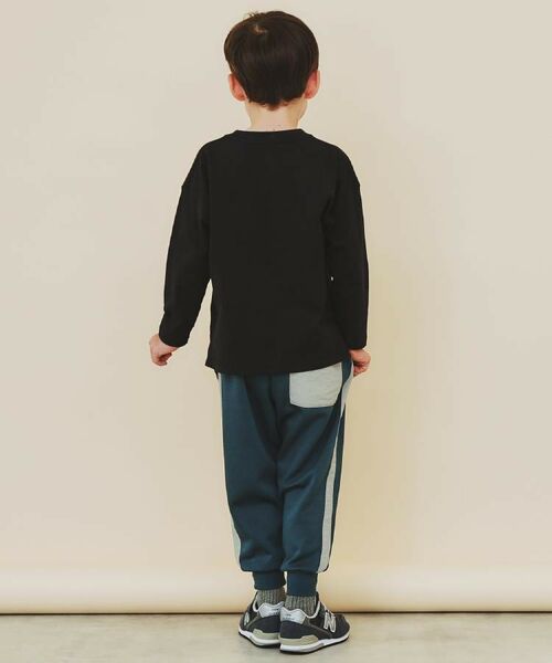 THE SHOP TK / ザ ショップ ティーケー Tシャツ | 【110-160】プリント長袖Tシャツ | 詳細10