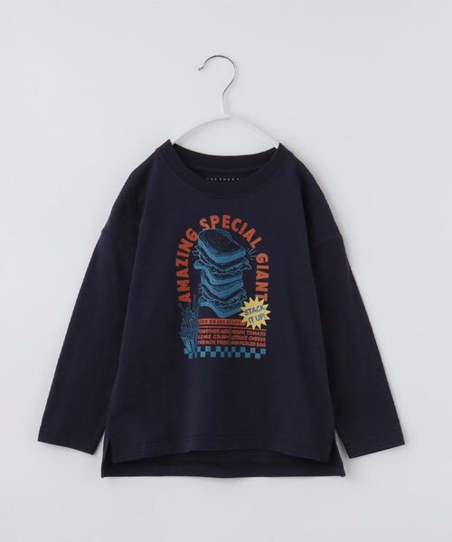 THE SHOP TK / ザ ショップ ティーケー Tシャツ | 【110-160】プリント長袖Tシャツ | 詳細21