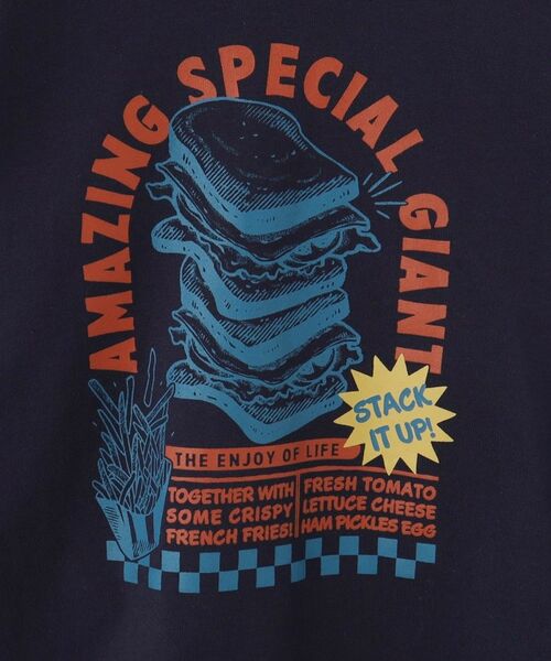 THE SHOP TK / ザ ショップ ティーケー Tシャツ | 【110-160】プリント長袖Tシャツ | 詳細22