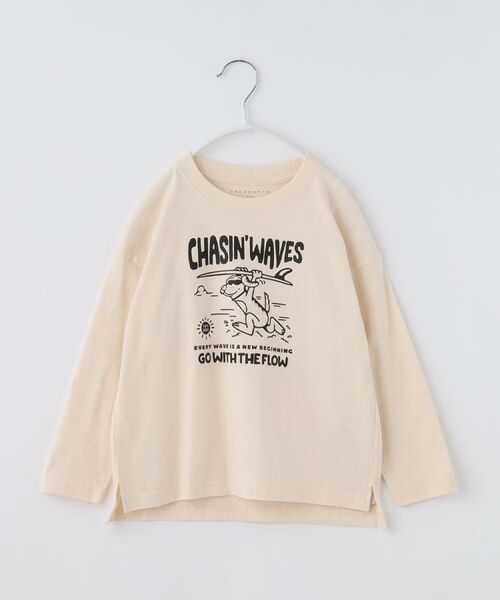 THE SHOP TK / ザ ショップ ティーケー Tシャツ | 【110-160】プリント長袖Tシャツ | 詳細26