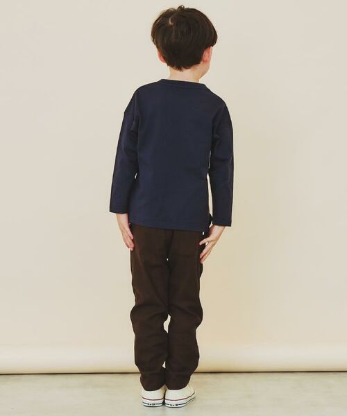 THE SHOP TK / ザ ショップ ティーケー Tシャツ | 【110-160】プリント長袖Tシャツ | 詳細4