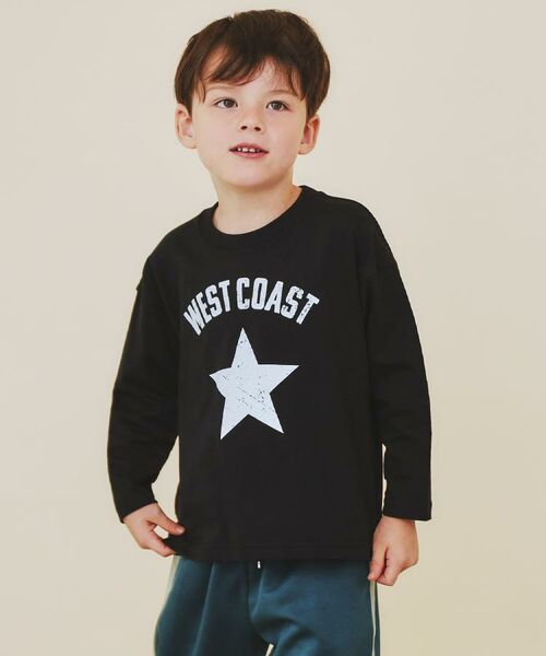 THE SHOP TK / ザ ショップ ティーケー Tシャツ | 【110-160】プリント長袖Tシャツ | 詳細6