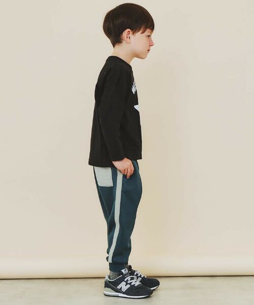 THE SHOP TK / ザ ショップ ティーケー Tシャツ | 【110-160】プリント長袖Tシャツ | 詳細9