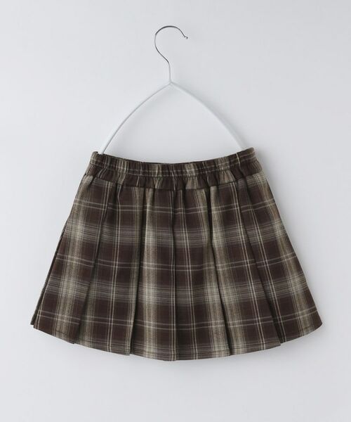 THE SHOP TK / ザ ショップ ティーケー ミニ・ひざ丈スカート | 【110-160】チェックスカートパンツ | 詳細10