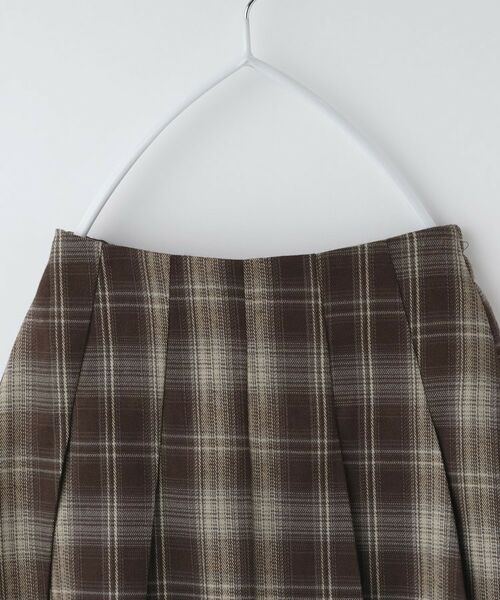 THE SHOP TK / ザ ショップ ティーケー ミニ・ひざ丈スカート | 【110-160】チェックスカートパンツ | 詳細11