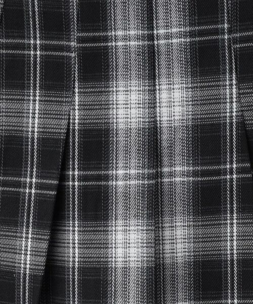 THE SHOP TK / ザ ショップ ティーケー ミニ・ひざ丈スカート | 【110-160】チェックスカートパンツ | 詳細15