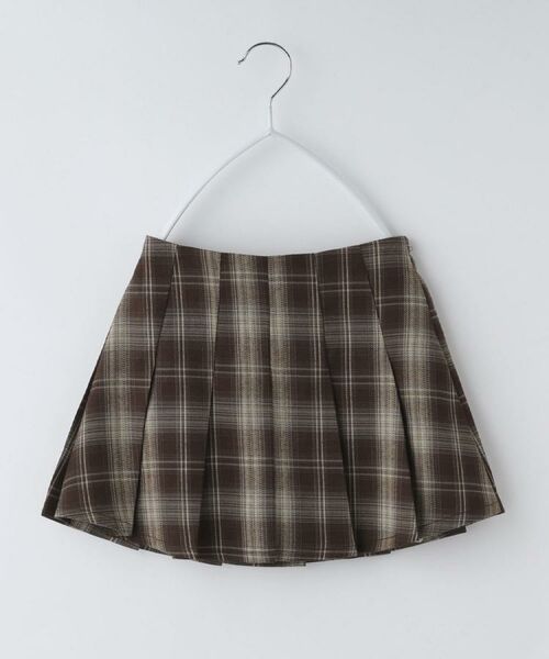 THE SHOP TK / ザ ショップ ティーケー ミニ・ひざ丈スカート | 【110-160】チェックスカートパンツ | 詳細16