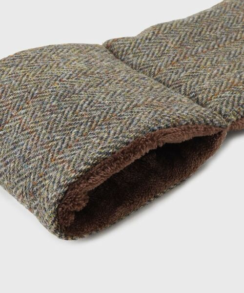 THE SHOP TK / ザ ショップ ティーケー マフラー・ショール・スヌード・ストール | 【HARRIS TWEED／ハリスツイード】中綿入り差込マフラー | 詳細3