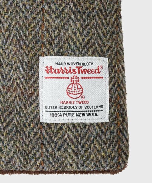 THE SHOP TK / ザ ショップ ティーケー マフラー・ショール・スヌード・ストール | 【HARRIS TWEED／ハリスツイード】中綿入り差込マフラー | 詳細4
