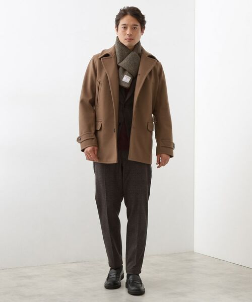 THE SHOP TK / ザ ショップ ティーケー マフラー・ショール・スヌード・ストール | 【HARRIS TWEED／ハリスツイード】中綿入り差込マフラー | 詳細6