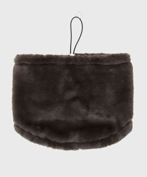 THE SHOP TK / ザ ショップ ティーケー ネックウォーマー・イヤーマフ | リバーシブルフェイクファーネックウォーマー | 詳細1
