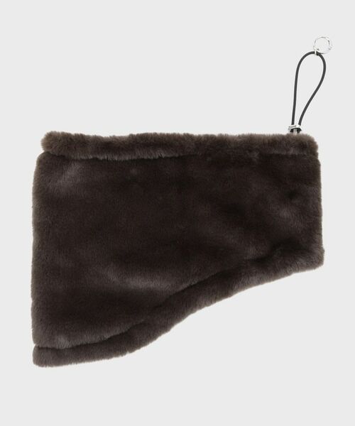 THE SHOP TK / ザ ショップ ティーケー ネックウォーマー・イヤーマフ | リバーシブルフェイクファーネックウォーマー | 詳細2