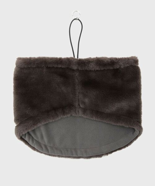 THE SHOP TK / ザ ショップ ティーケー ネックウォーマー・イヤーマフ | リバーシブルフェイクファーネックウォーマー | 詳細3