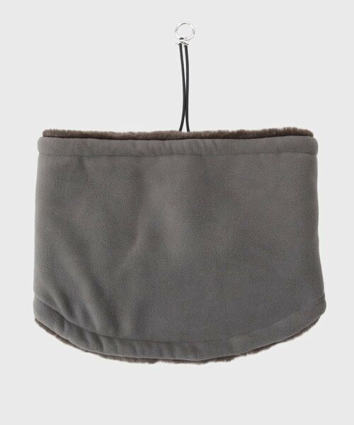 THE SHOP TK / ザ ショップ ティーケー ネックウォーマー・イヤーマフ | リバーシブルフェイクファーネックウォーマー | 詳細4