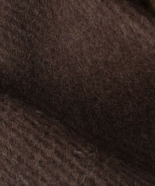 THE SHOP TK / ザ ショップ ティーケー マフラー・ショール・スヌード・ストール | ウールリバーシブルマフラー | 詳細4