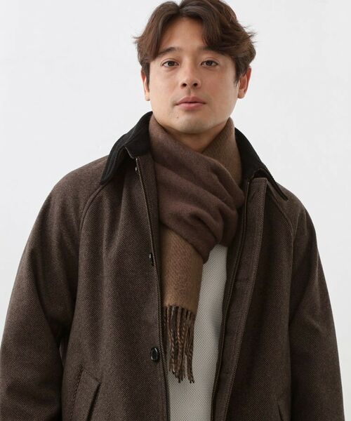 THE SHOP TK / ザ ショップ ティーケー マフラー・ショール・スヌード・ストール | ウールリバーシブルマフラー | 詳細8