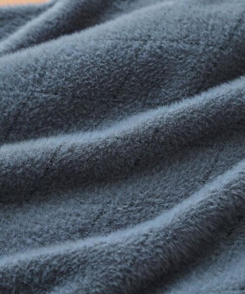 THE SHOP TK / ザ ショップ ティーケー ニット・セーター | 【ふんわり心地いい肌触り】 ダイヤ柄シャギーニット | 詳細17