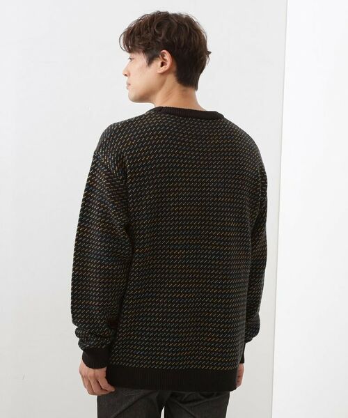 THE SHOP TK / ザ ショップ ティーケー ニット・セーター | バーズアイグラデーションニット 洗濯機OK／ユニセックスでおすすめ！ | 詳細16