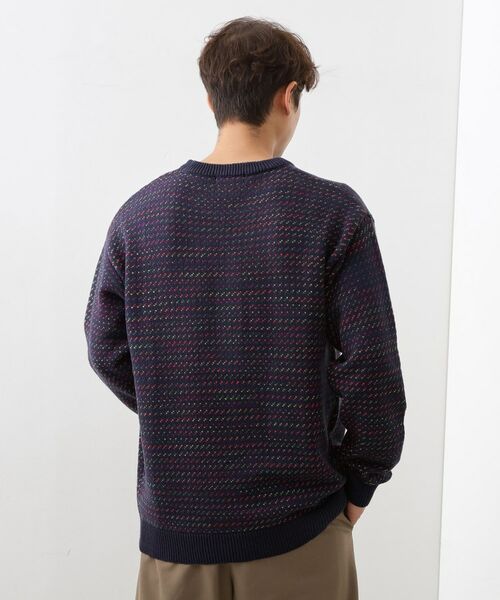 THE SHOP TK / ザ ショップ ティーケー ニット・セーター | バーズアイグラデーションニット 洗濯機OK／ユニセックスでおすすめ！ | 詳細20