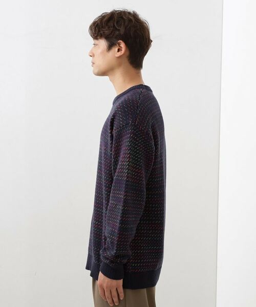 THE SHOP TK / ザ ショップ ティーケー ニット・セーター | バーズアイグラデーションニット 洗濯機OK／ユニセックスでおすすめ！ | 詳細24