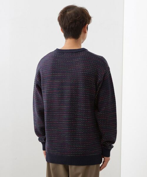 THE SHOP TK / ザ ショップ ティーケー ニット・セーター | バーズアイグラデーションニット 洗濯機OK／ユニセックスでおすすめ！ | 詳細25