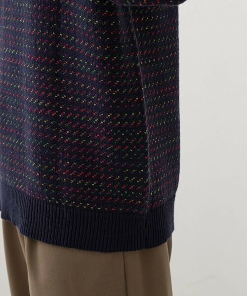 THE SHOP TK / ザ ショップ ティーケー ニット・セーター | バーズアイグラデーションニット 洗濯機OK／ユニセックスでおすすめ！ | 詳細28